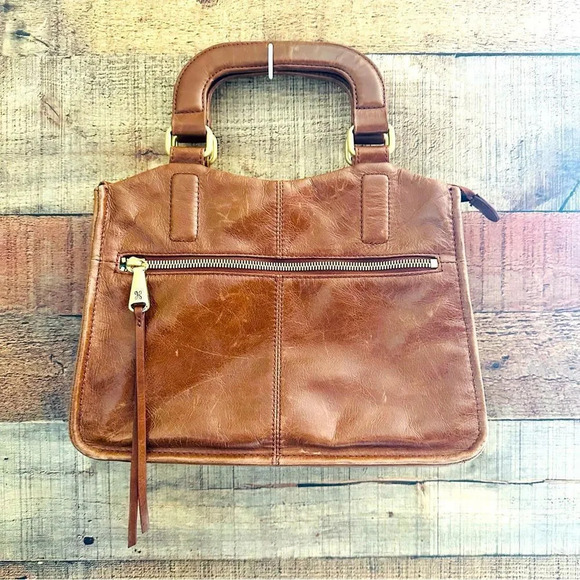 Rare Hobo The Original Vintage Distressed Leather Bag - Adley - Picture 1 of 12